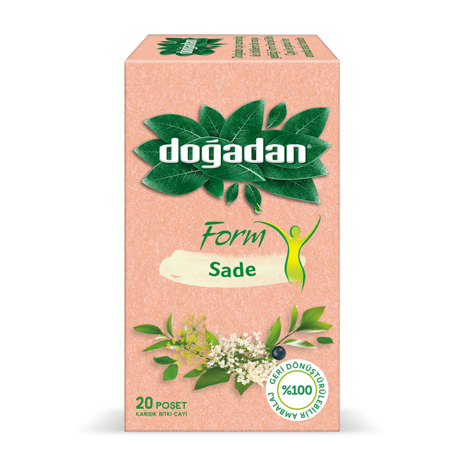 Doğadan Form 20 Li Sade Karışık Bitki Çayı