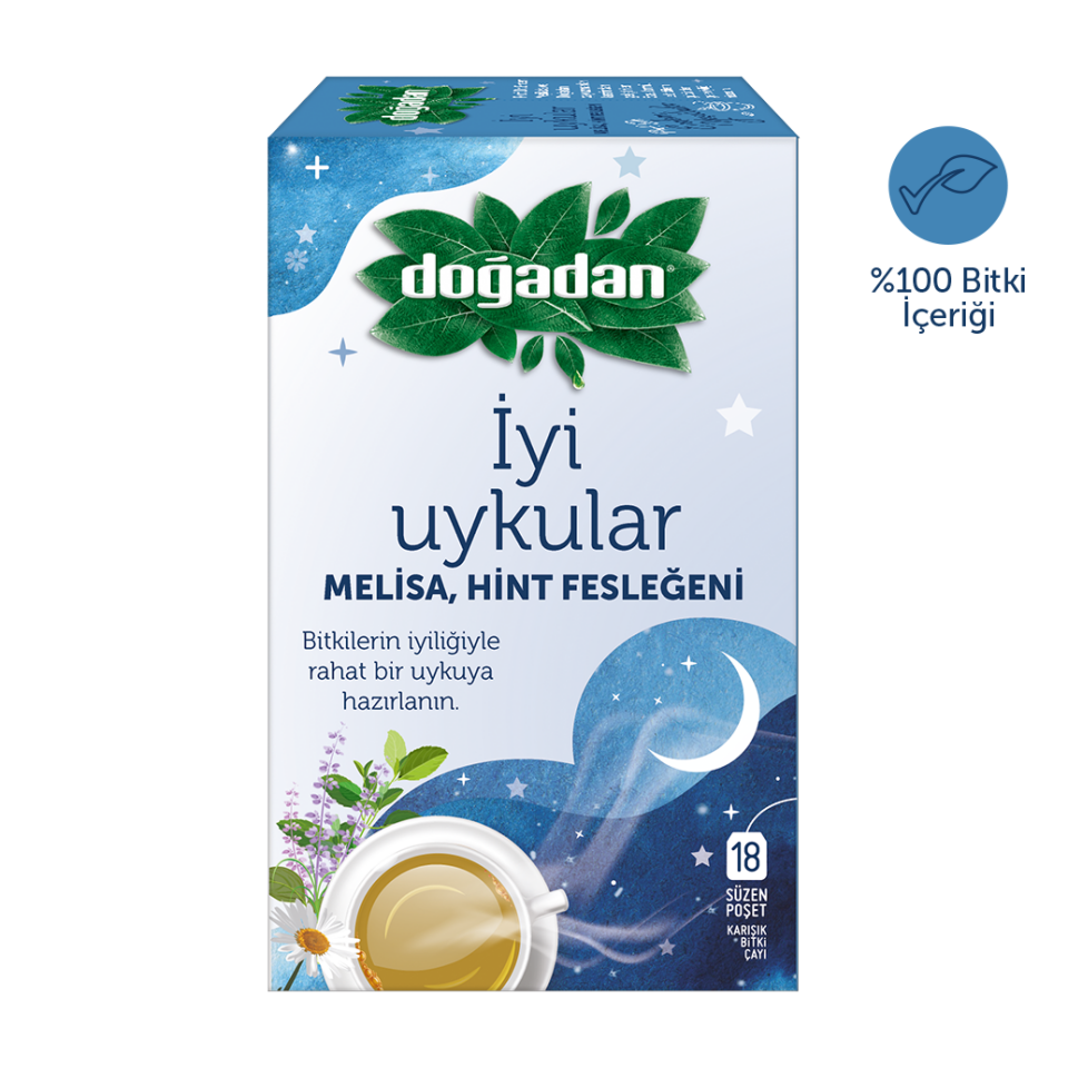 Doğadan 18 Li İyi Uykular Saati Çay