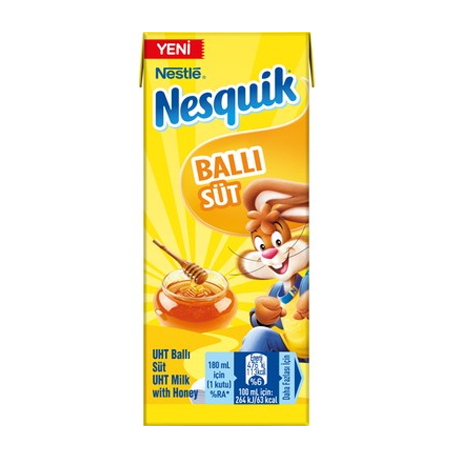 Nestle Nesquik Ballı Süt 180 ML