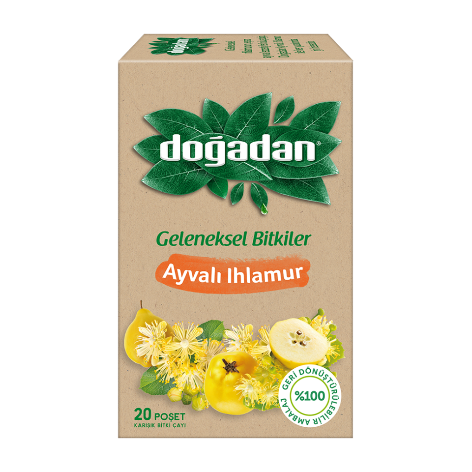 Doğadan 20 Li Ayvalı Ihlamur Çayı