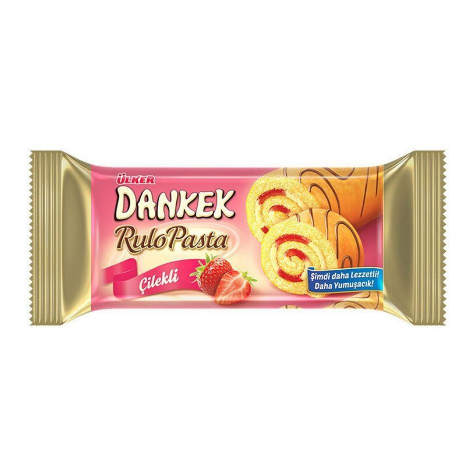 Ülker Dankek Rulo Pasta Çilek 245 GR