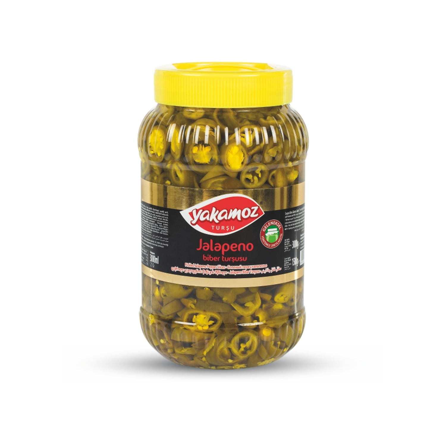 Yakamoz 3 LT Jalapeno Biber Turşu Pet