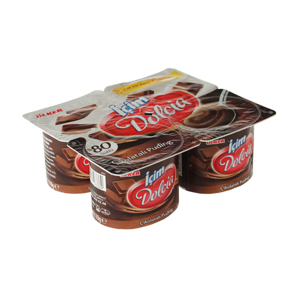 Ülker Dolcia Puding 4x60 GR Çikolata