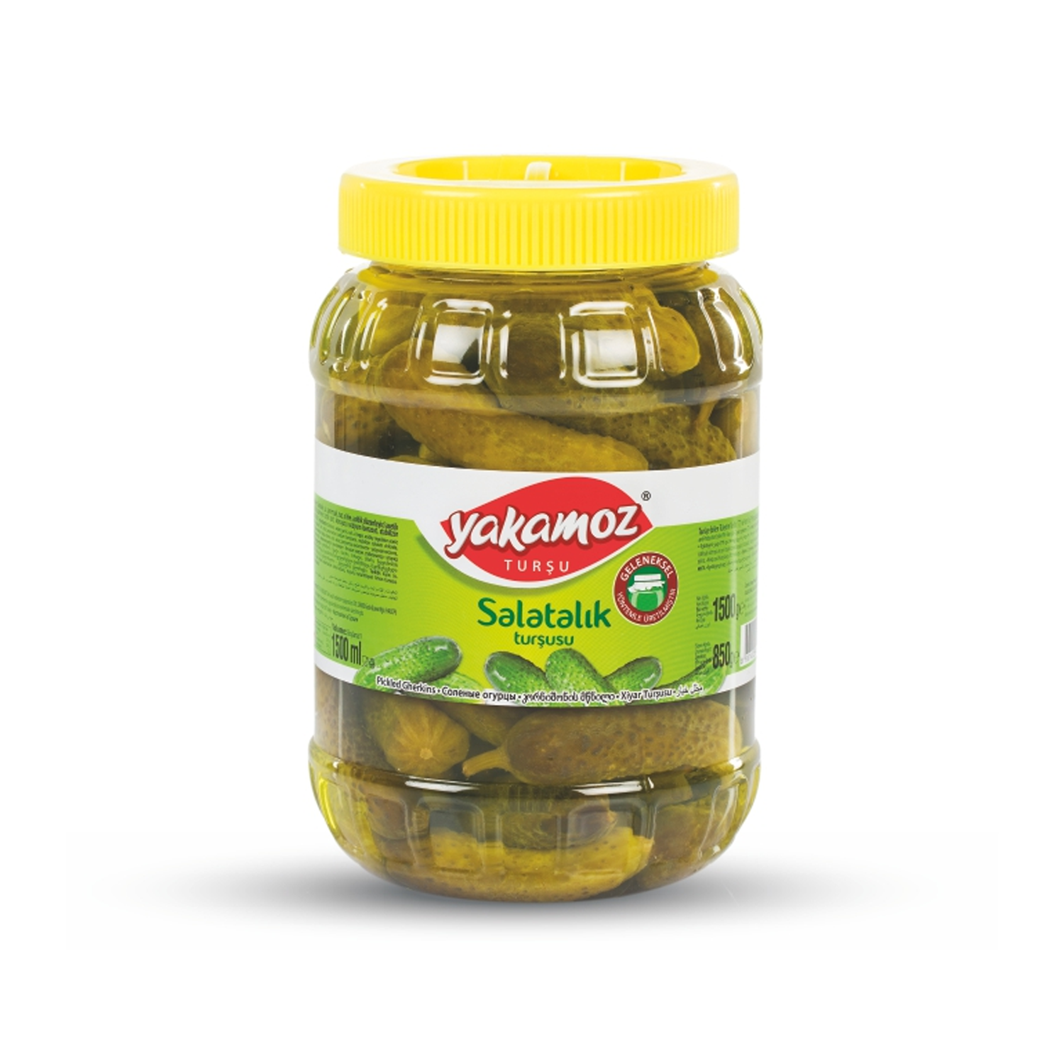 Yakamoz 1,5 LT Salatalık Turşu Pet