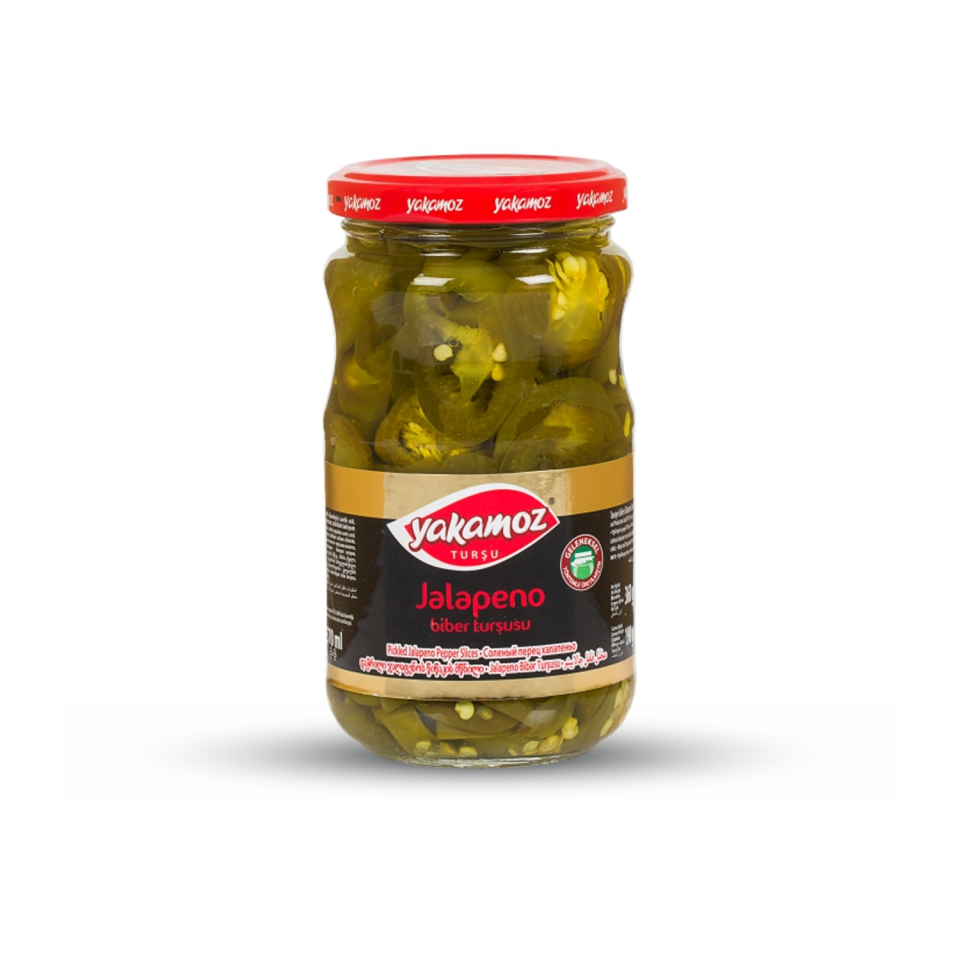 Yakamoz 370 ML Jalapeno Turşusu Cam