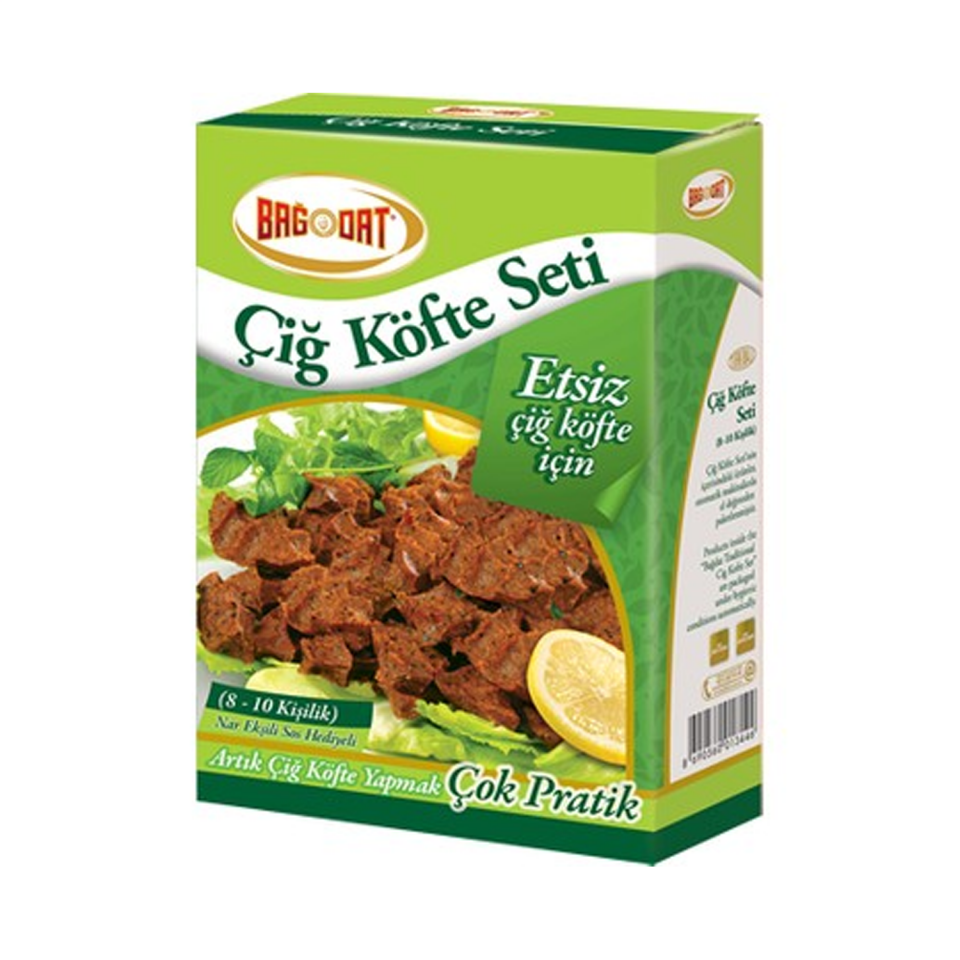 Bağ-dat Etsiz Çiğ Köfte Seti