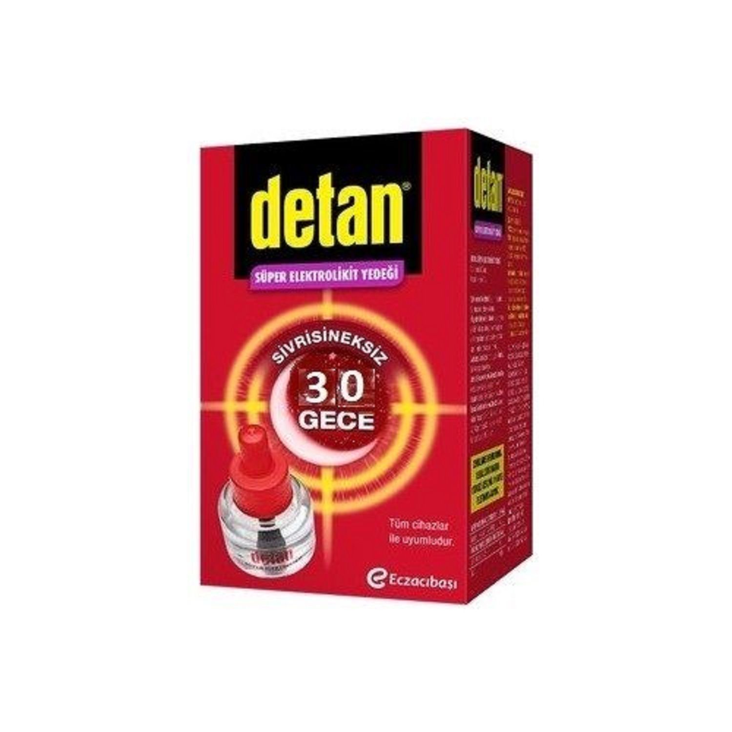 Detan Süper Elektro Likit Yedek 30 Gece