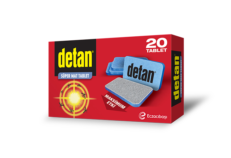 Detan Süper Mat 20 Li Tablet