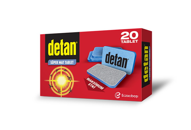 Detan Süper Mat 20 Li Tablet