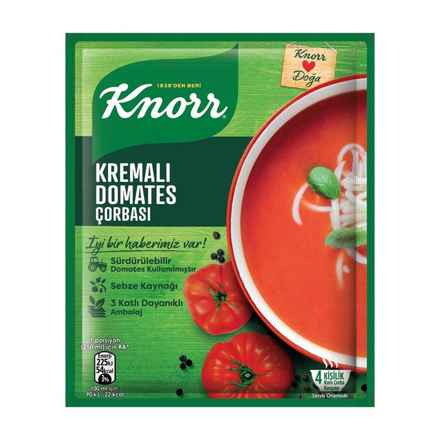 Knorr Çorba Kremalı Domates 69 GR