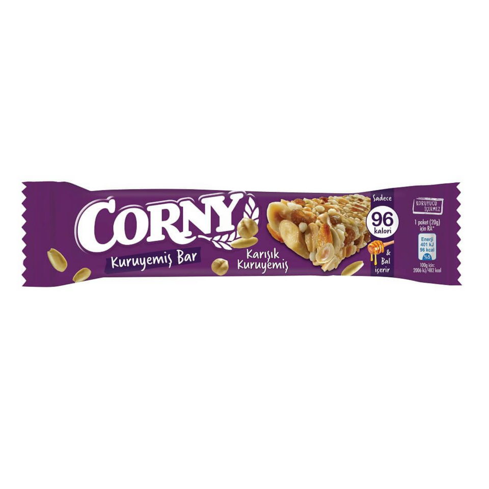 Corny Kuruyemiş Bar- Karışık Kuruyemiş 20 GR