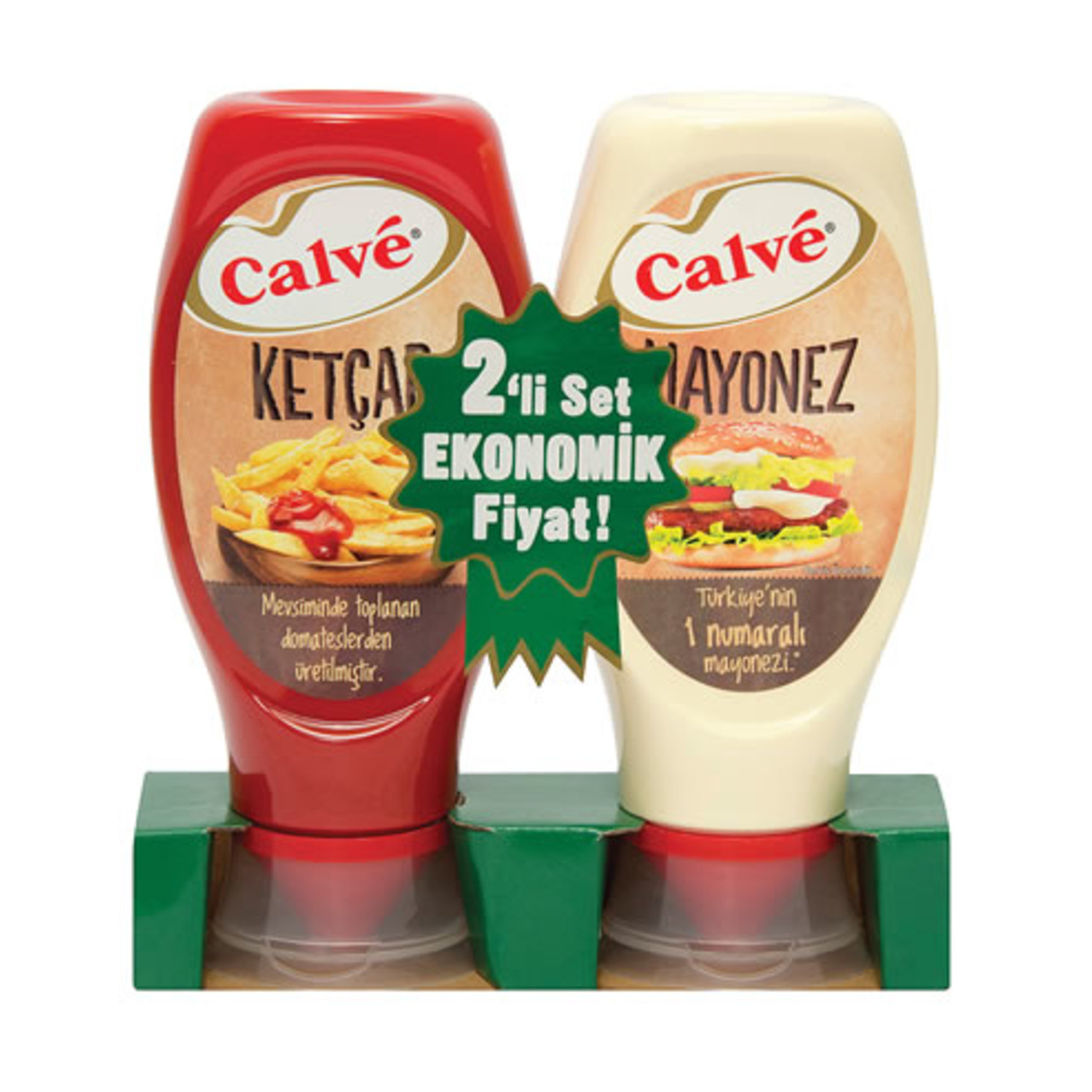 Calve Ketçap 400 GR + Mayonez 350 GR