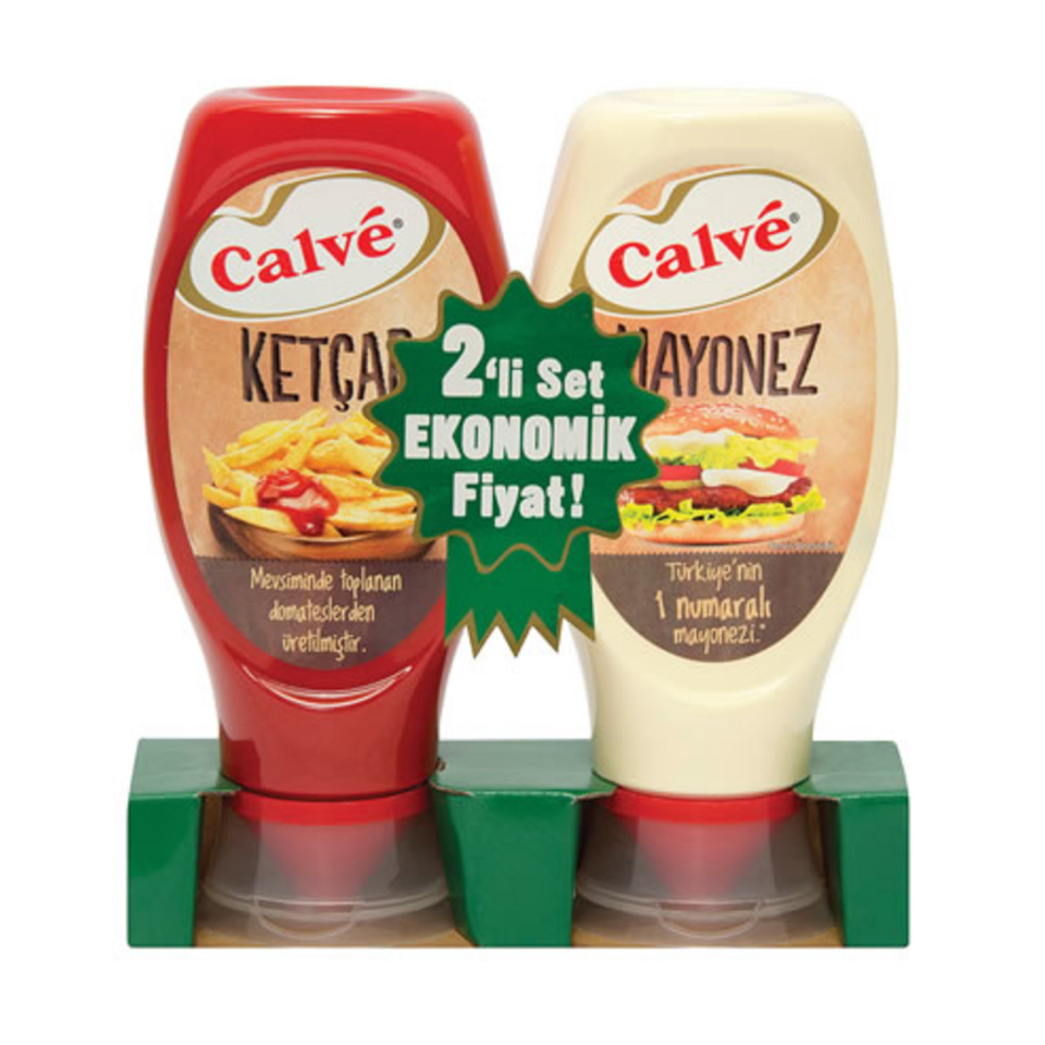 Calve Ketçap 400 GR + Mayonez 350 GR