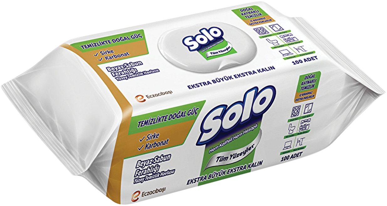 Solo YTM Doğal Güç Beyaz Sabun 100lü