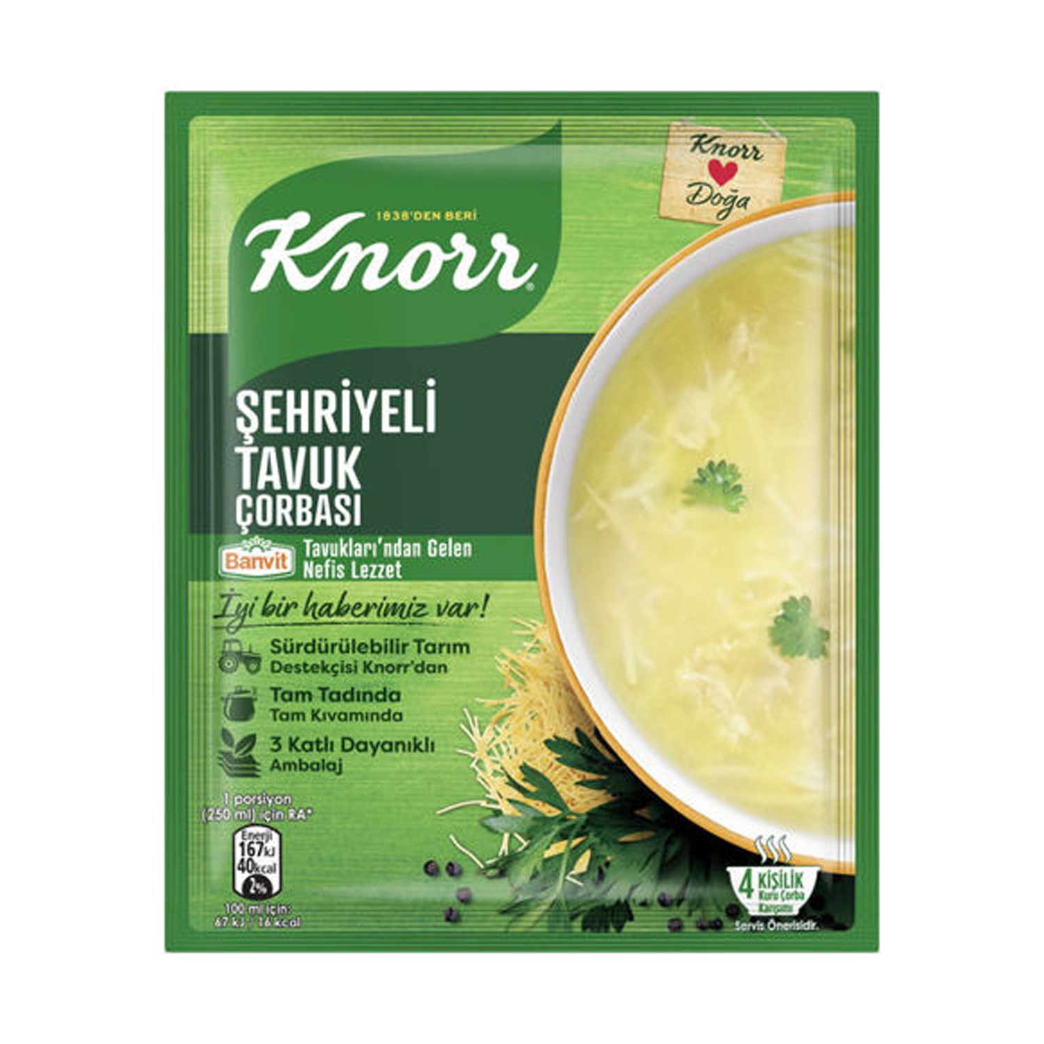 Knorr Çorba Şehriyeli Tavuk 80 GR