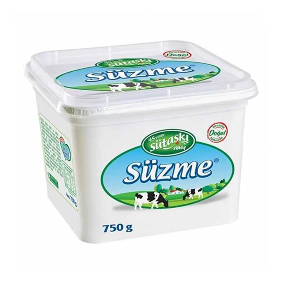 Sütaş Süzme Beyaz Peynir 750 GR