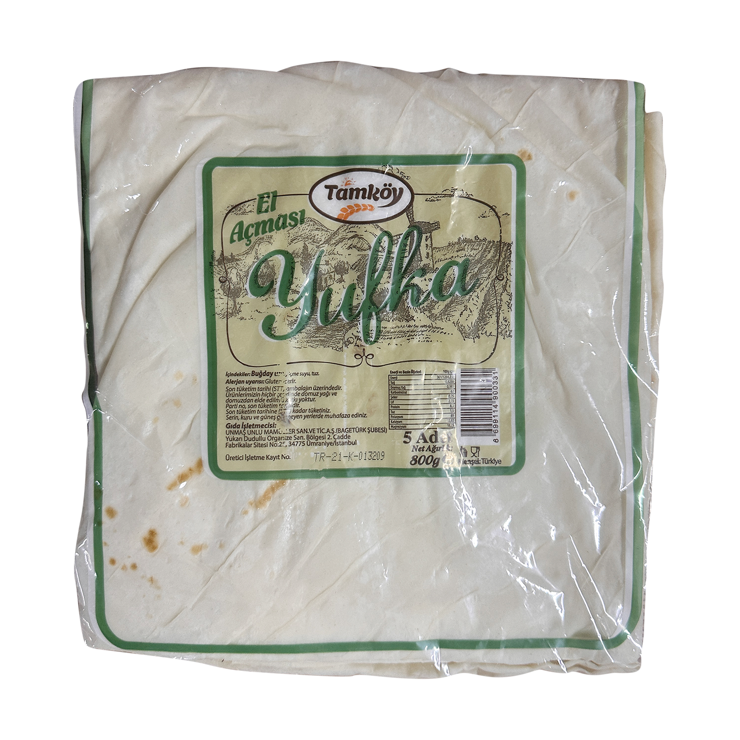 Yufkacı Yufka El Açması 5li