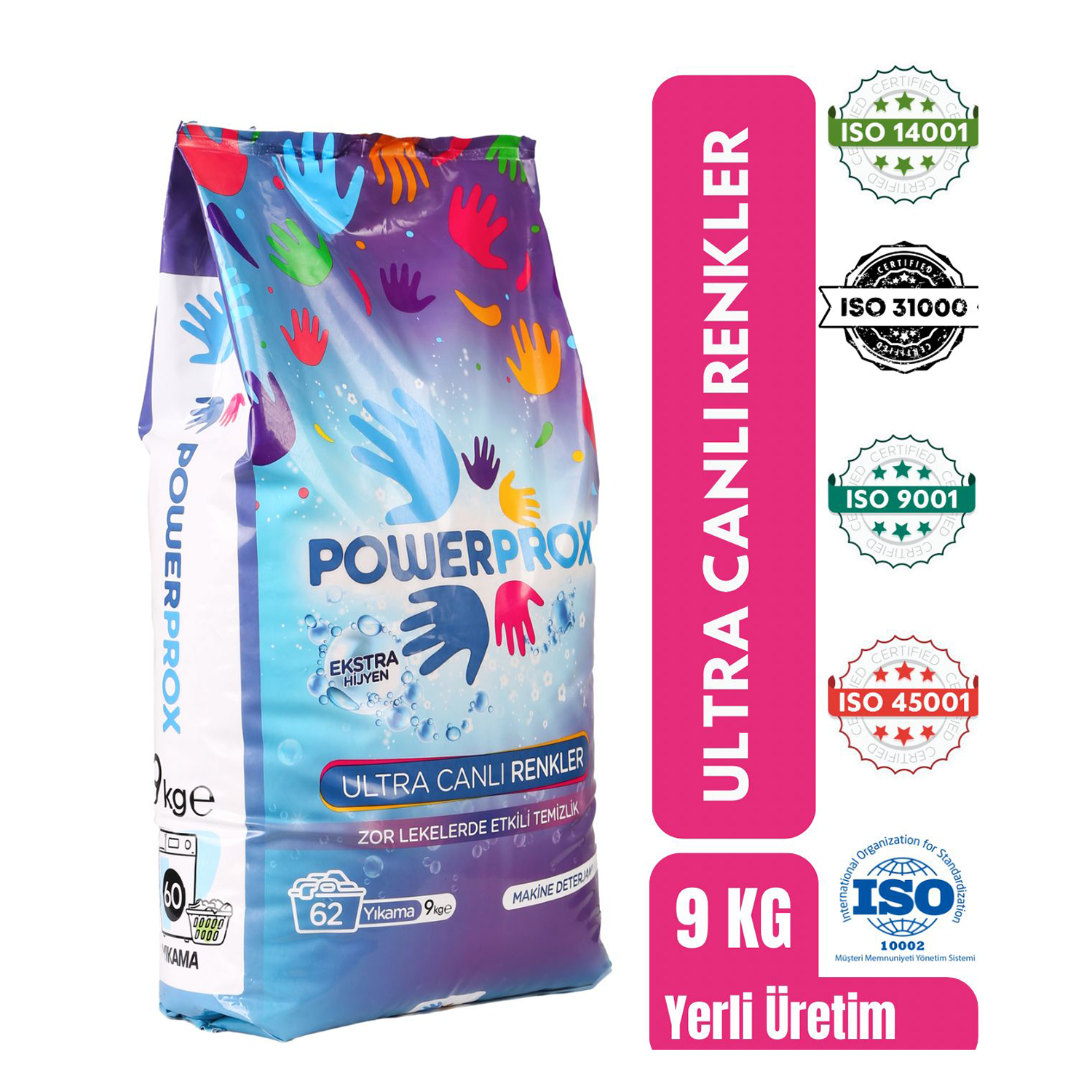 Power Prox Matik 9 KG Ultra Renkliler