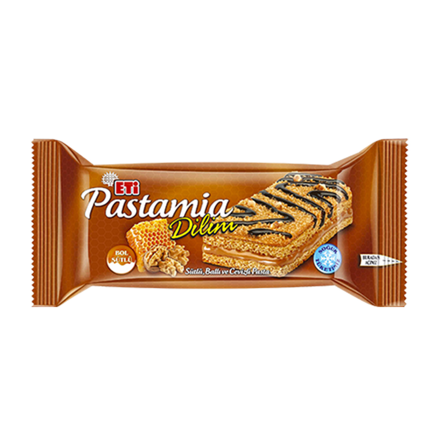 Eti Pastamia 27,5 GR Ballı Cevizli Dilim Pasta