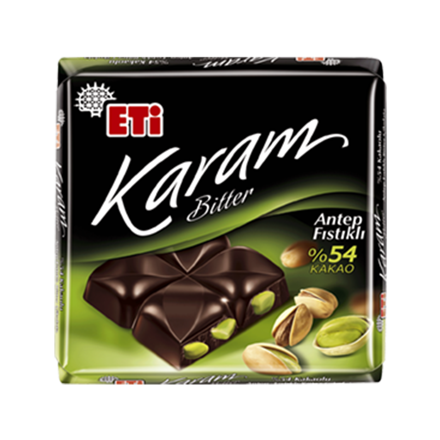 Eti Karam %54 Antep Fıstıklı Kare 60 GR