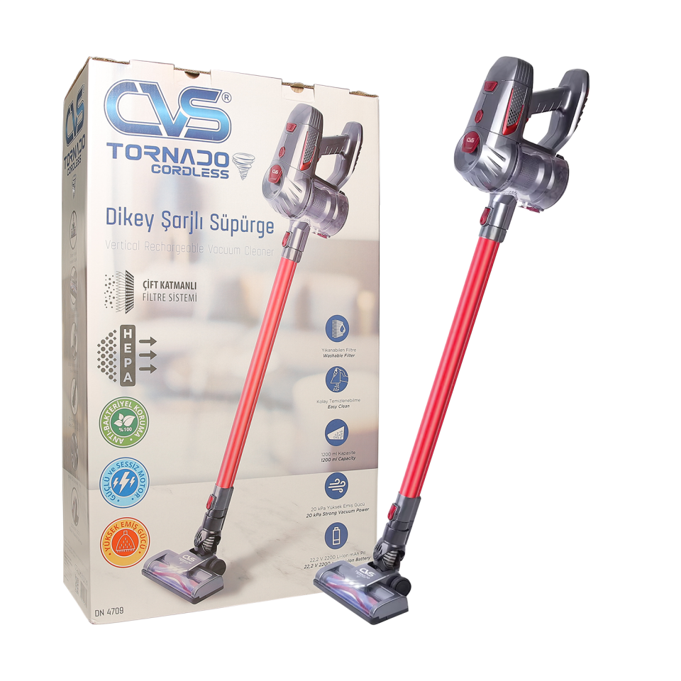 CVS DN 4709 Tornado Cordless Süpürge