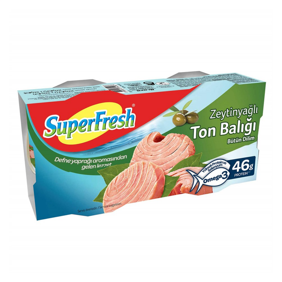 Süperfresh Ton Balığı Zeytinyağlı 2x150 GR