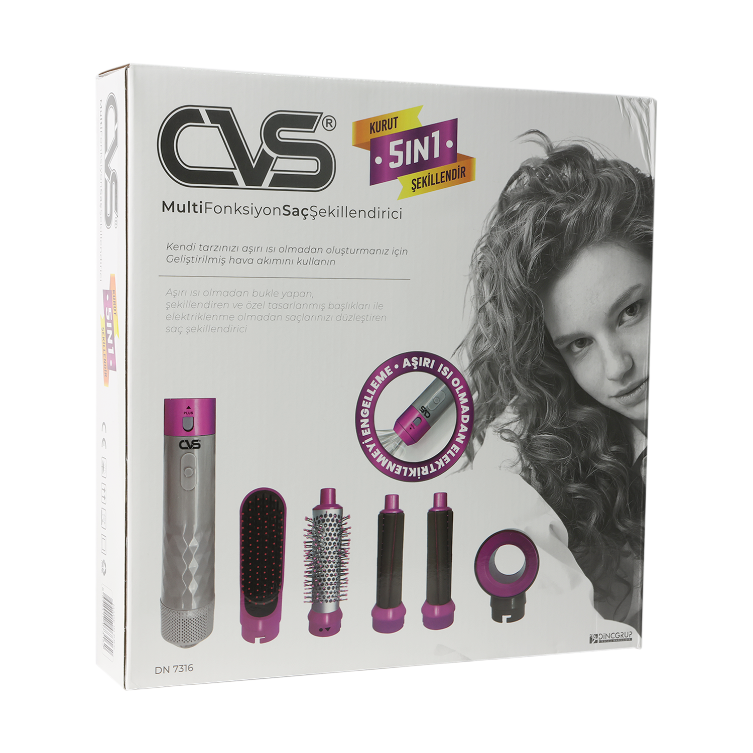 CVS DN 7316 Multi Fonksiyon Saç Şekillendirici