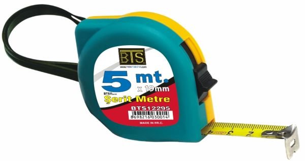 BTS11 SERİSİ ŞERİT METRE 5mt x 19mm