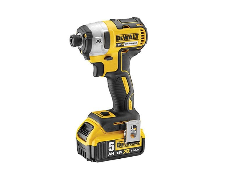 Dewalt DCF887P2-QW 18V/5.0Ah Li-ion Çift Akülü Kömürsüz Profesyonel Darbeli Tornavida