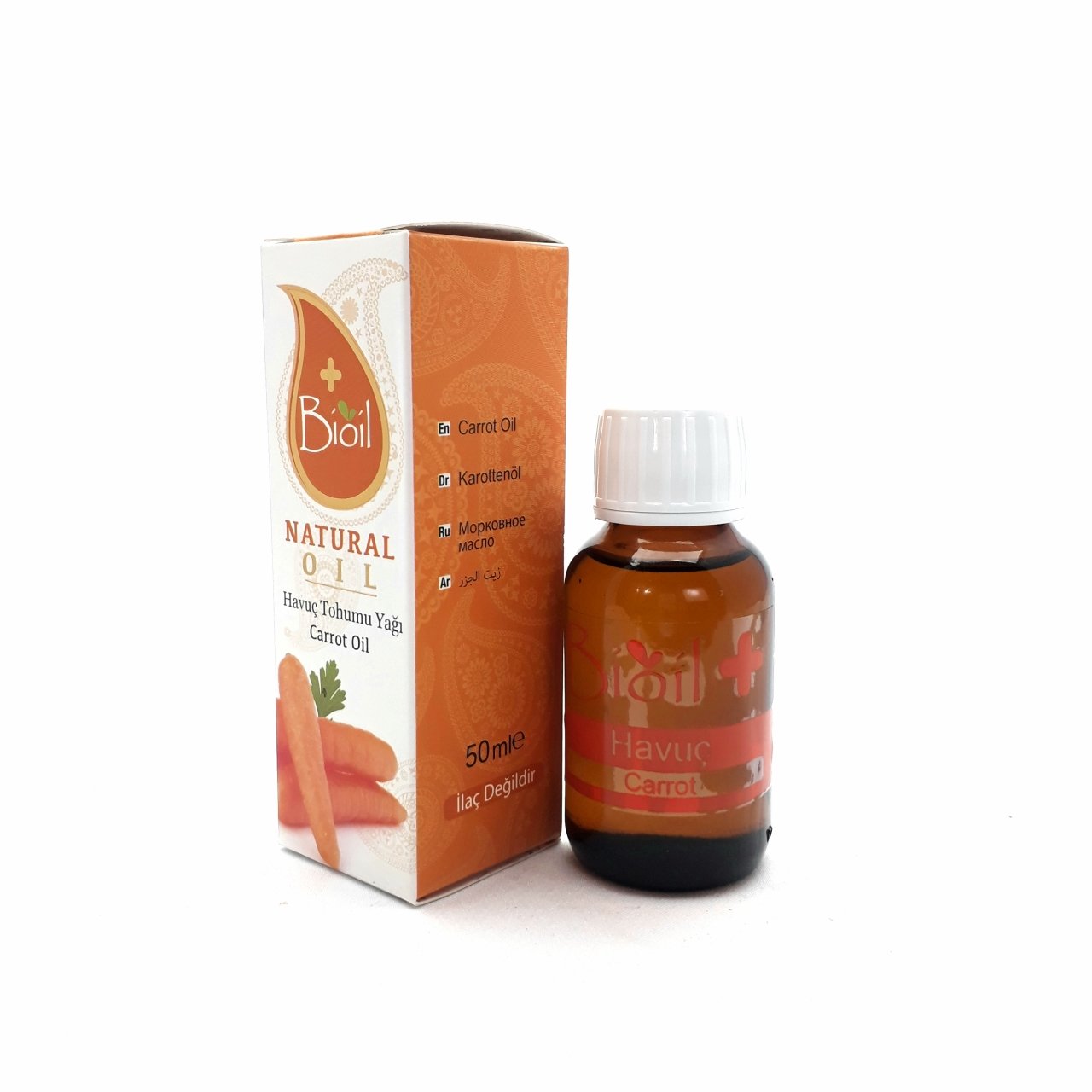 Bioil Naturel Havuç Tohumu Yağı 50 ML