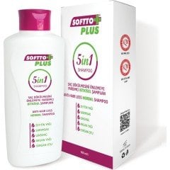 Softto Plus 5 in 1 Saç Dökülme Önleyici Şampuan 360 ml