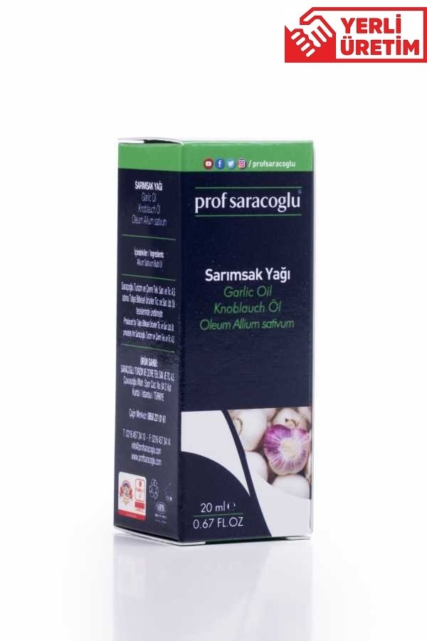 Prof Saracoğlu Sarımsak Yağı 20 ML