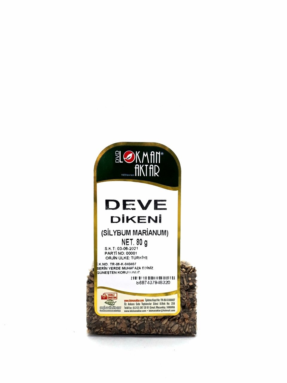 Lokman Aktar Deve Dikeni 80 gr