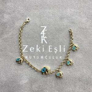 Lovely Fil Ailesi Dangle Bileklik