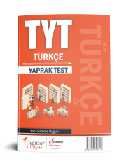 TYT Türkçe Yaprak Test Eğitim Dünyası Yayınları