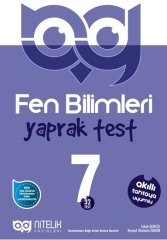 7. Sınıf Fen Bilimleri Yaprak Test Nitelik Yayınları