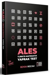 2021 ALES Çek Kopart Yaprak Test Benim Hocam Yayınları