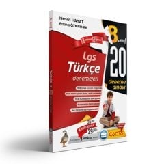 8 Sınıf Türkçe Lgs 20 Deneme Sınavı Çanta Yayınları