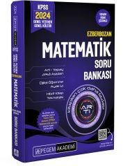 2024 Ezberbozan KPSS Genel Yetenek Genel Kültür Matematik Soru Bankası Pegem Yayınları