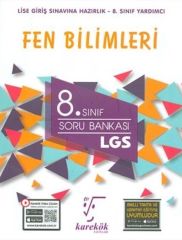 8. Sınıf LGS Fen Bilimleri Soru Bankası Karekök Yayınları