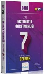 ÖABT Lise Matematik Öğretmenliği 7 Deneme Çözümlü Danyal Soybaş CBA Yayınları