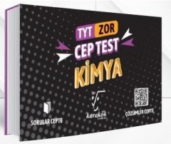YKS AYT Kimya Zor Cep Test Karekök Yayınları