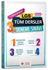 Sonuç Yayınları 8. Sınıf LGS 1. Dönem Tüm Dersler 3 lü Deneme