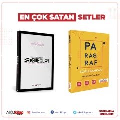 Marka Problemler ve Ankara Kitap Merkezi Paragraf Soru Bankası 2 Kitap Set