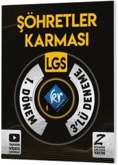 8. Sınıf LGS 1. Dönem Şöhretler Karması 3 lü Deneme KR Akademi