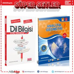 Apotemi Analitik Geometri ve AKM Dil Bilgisi Soru Bankası Seti 2 Kitap