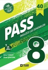 8. Sınıf LGS İngilizce Pass 40 Adet Deneme Team Elt Publishing