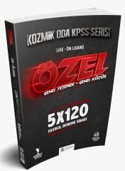 KPSS GY GK Kozmik Oda Lise Önlisans 5 x 120 Deneme Akademi Denizi