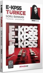2024 EKPSS Türkçe Tamamı Çözümlü Soru Bankası Aklımdavar Yayıncılık
