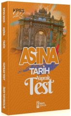 2023 KPSS Tarih Aşina Yaprak Test İsem Yayınları